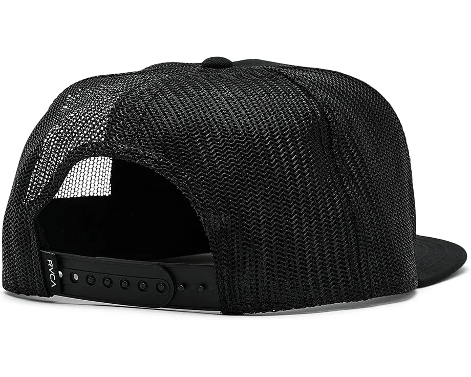 Кепка RVCA Va Atw Trucker с сетчатой спинкой и плоским козырьком