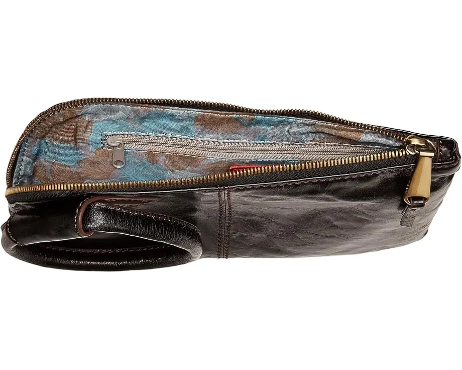 Клатч HOBO Sable из натуральной кожи с ремешком на запястье