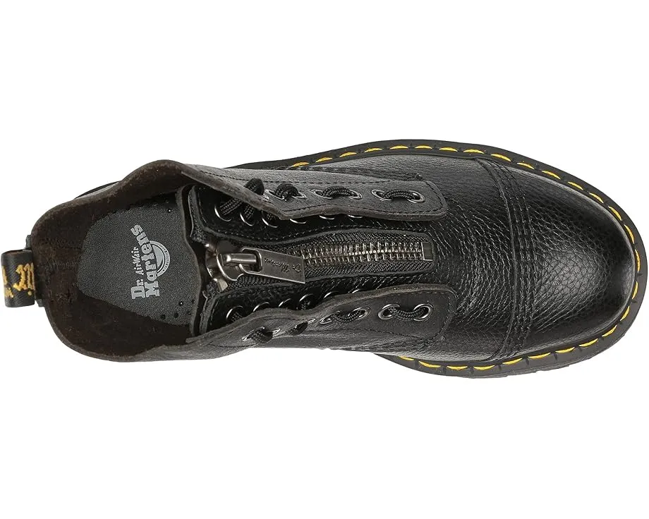 Ботинки Dr. Martens Sinclair на платформе из мягкой нубуковой кожи с молнией спереди