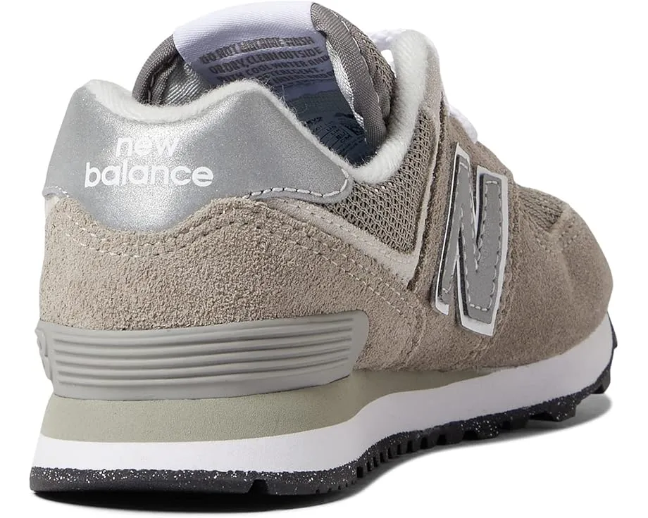 New Balance 574 Core детские кроссовки с верхом из замши и сетки