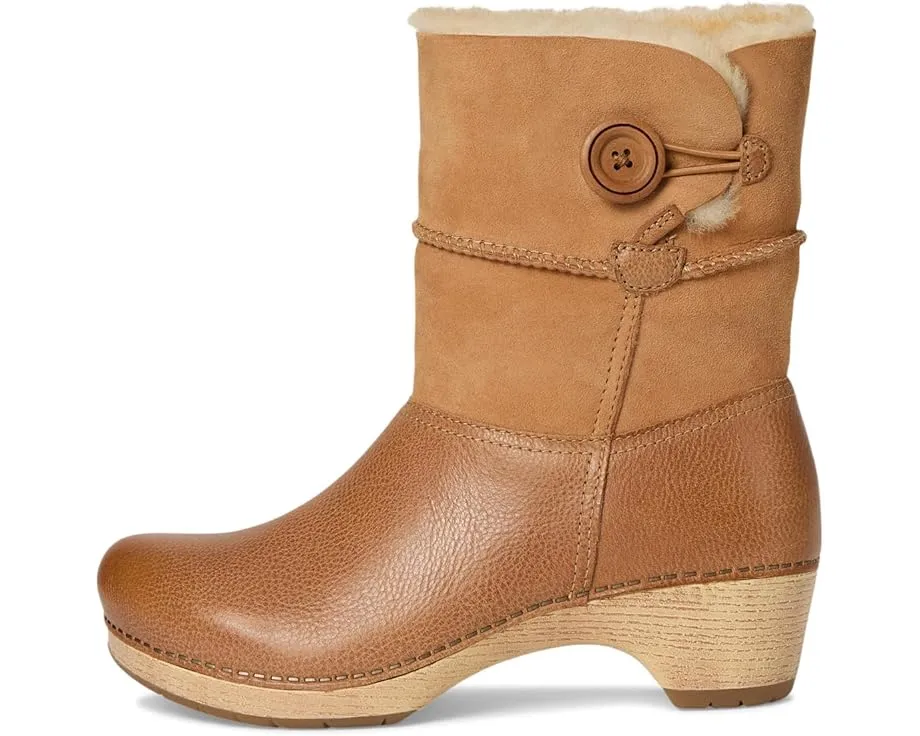 Зимние сапоги Dansko Lillith из замши с овчиной