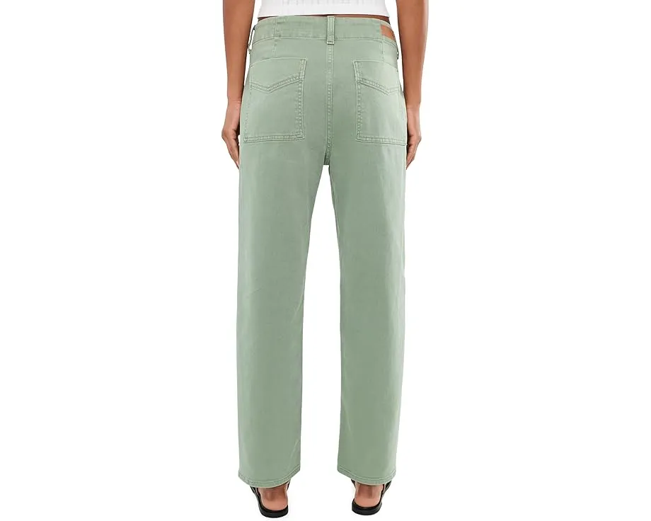 AG Jeans Analeigh брюки карго средней посадки Sulfur Faded Moss