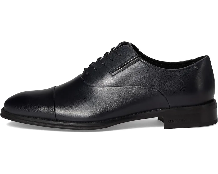 Кожаные оксфорды Tully Cap Toe с эластичной вставкой и каблуком