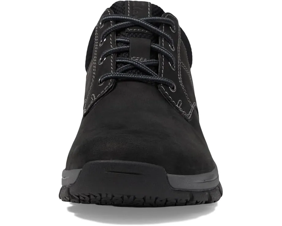 Clarks Walpath Low водонепроницаемые кожаные кроссовки на квадратном каблуке