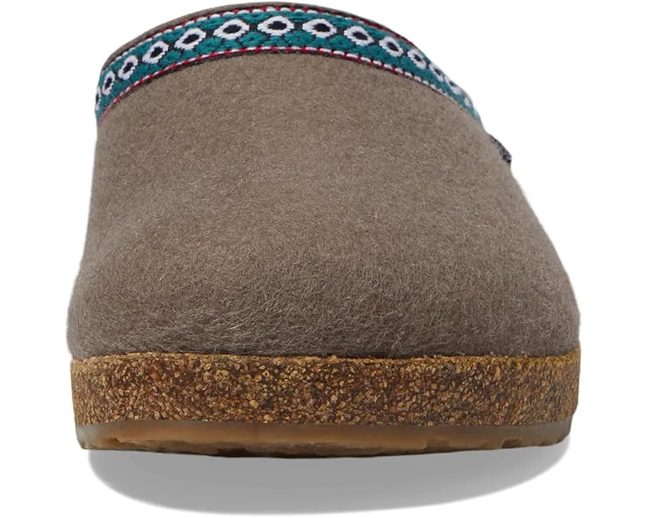 Haflinger GZ домашняя обувь с текстильным верхом и круглым носком