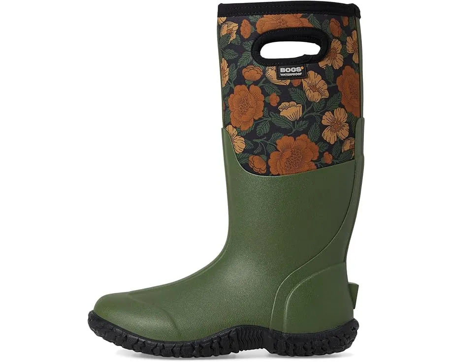 Сапоги BOGS Mesa с цветочным принтом и водонепроницаемой конструкцией