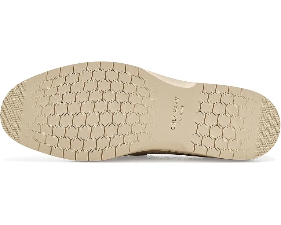 Лоферы Greenwich Grand Venetian Cole Haan из замши с округлым мысом