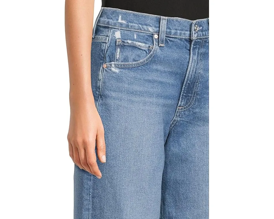 PAIGE джинсы Cameron Ankle в стиле Le Club с высокой талией и широкими штанинами