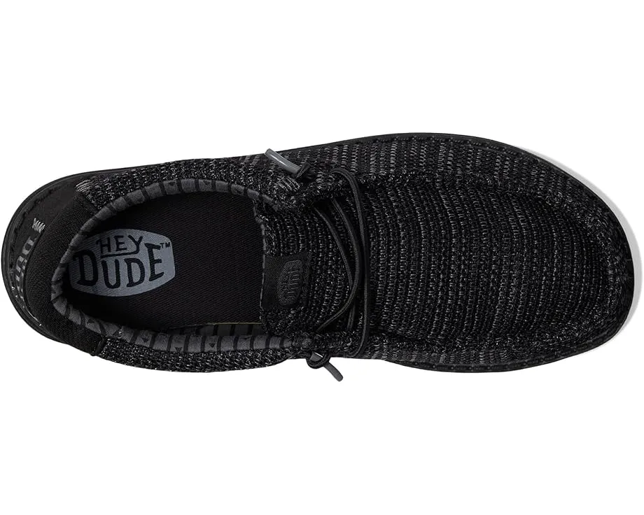 Детские слипоны Hey Dude Wally Stretch Sox с технологией Flex & Fold и съемной стелькой