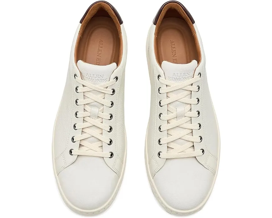 Кроссовки Barnes 2 на шнуровке от Allen Edmonds белая кожа