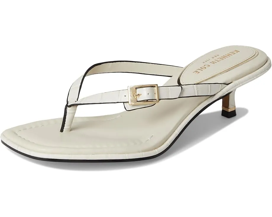 Сандалии Kenneth Cole New York Gillie на тонком каблуке с декоративной пряжкой