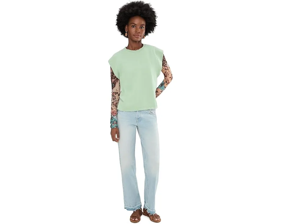 Футболка Better Muscle Free People с открытыми проймами и расслабленным силуэтом