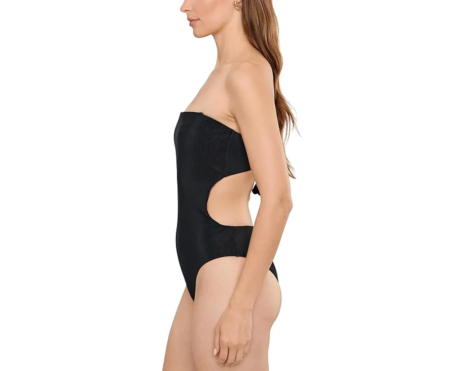 Цельный купальник Stassia One Piece с бандо и съемными бретелями от Beach Riot