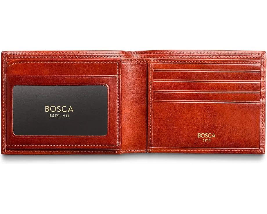 Bosca Old Leather Collection Continental ID Wallet портмоне с отделением для удостоверения
