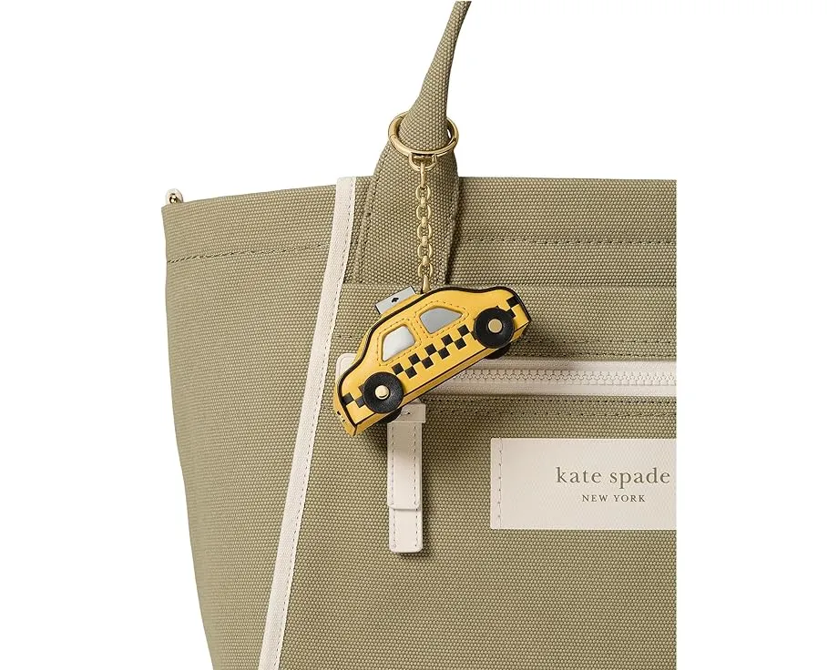 Брелок для сумки Charmed Smooth Leather On A Roll Taxi из гладкой кожи от Kate Spade New York