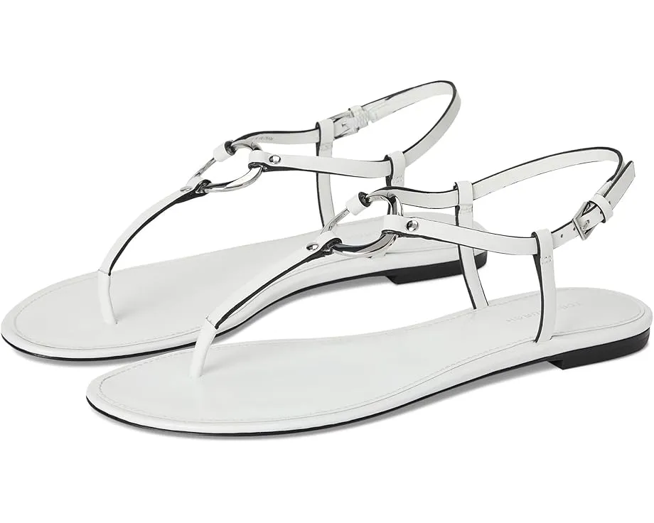 Сандалии Ring Sandal с кольцами из латуни и регулируемой пряжкой от Tory Burch