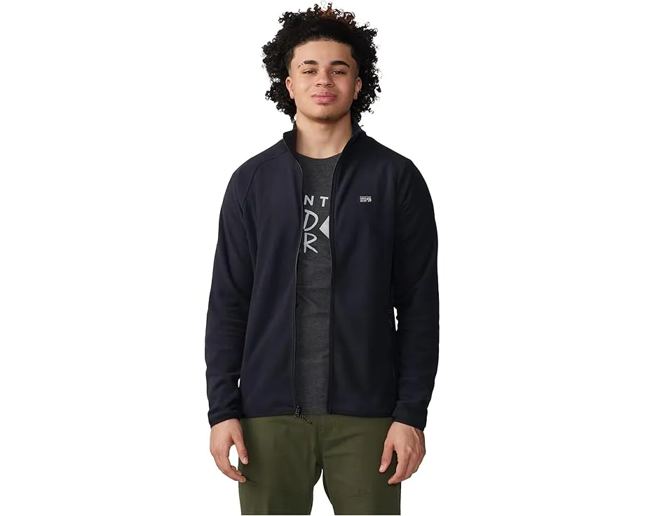Куртка Mountain Hardwear Microchill Full Zip из полиэстера с капюшоном и карманами
