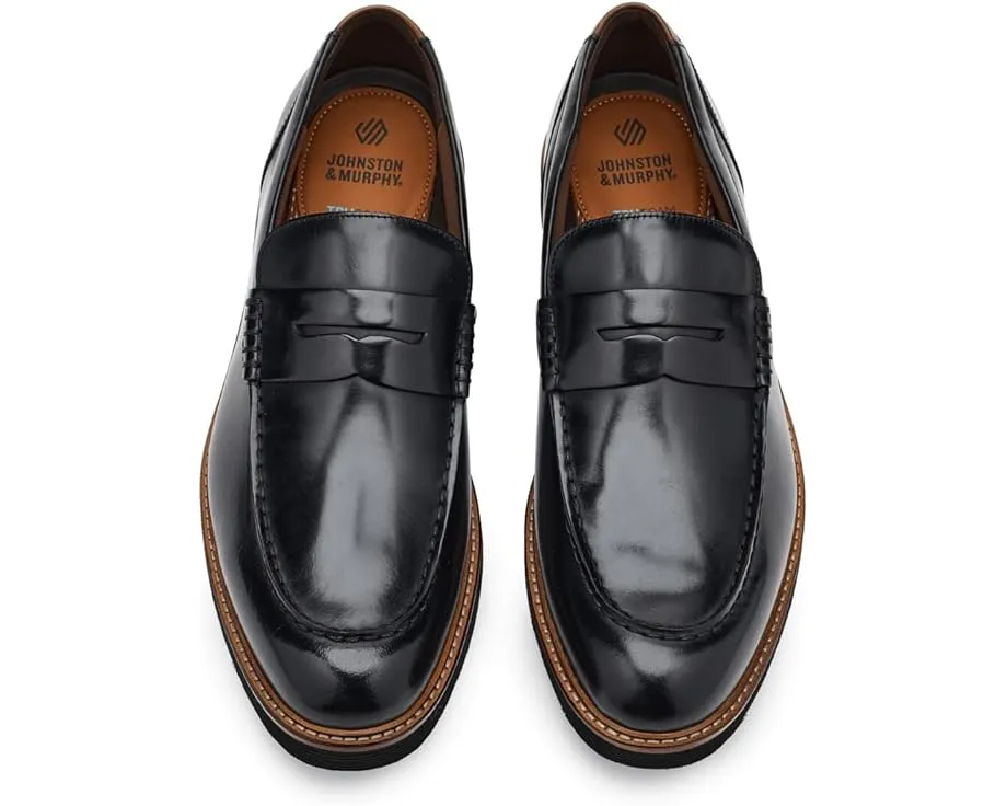 Johnston & Murphy лоферы Tyson Dress Penny с памятью формы и подошвой EVA