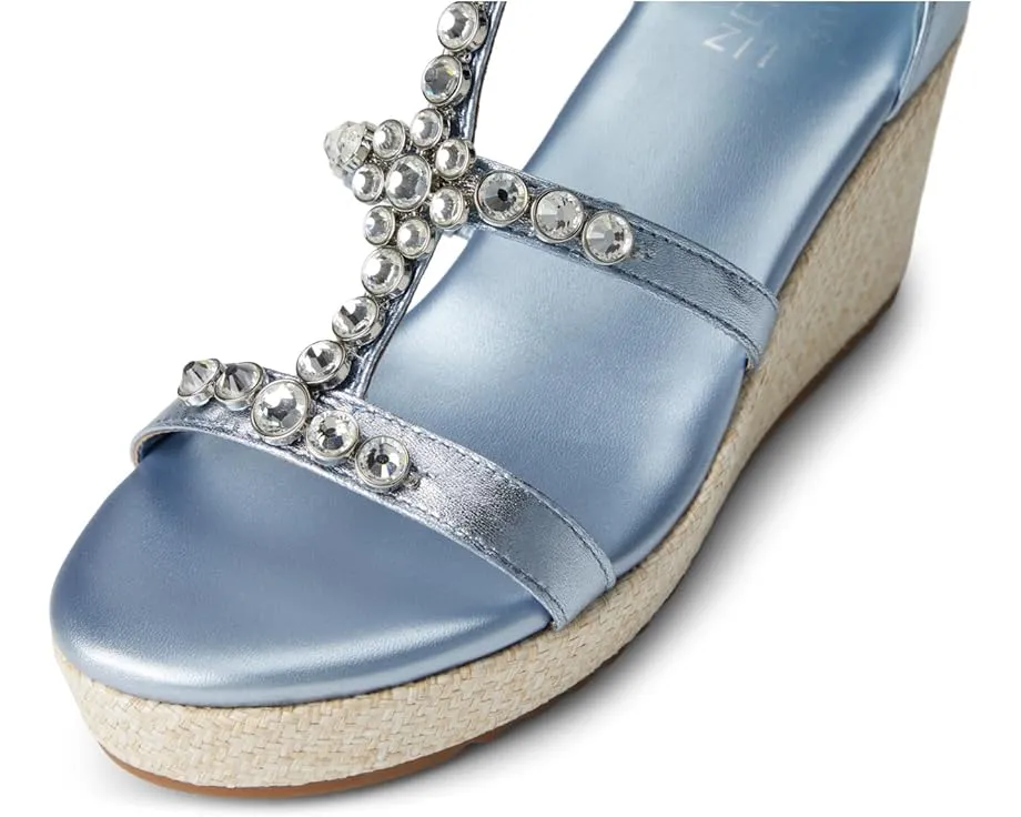 Босоножки Serena на платформе с ремешком и стразами