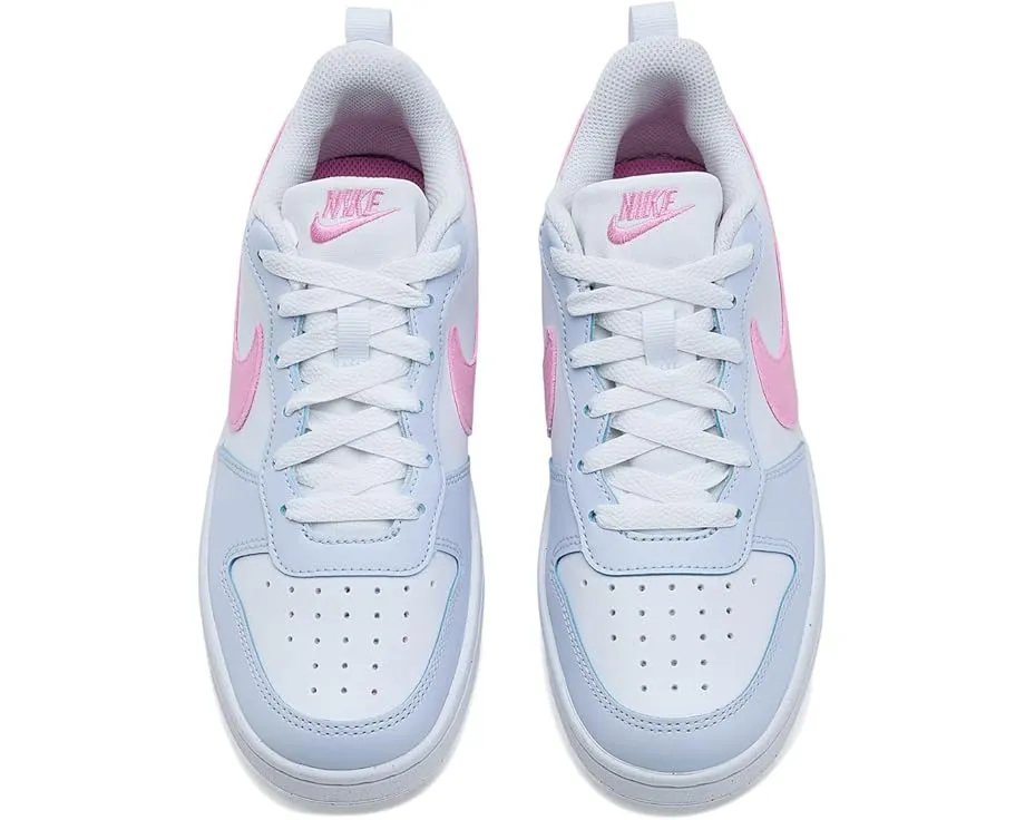 Кроссовки Nike Kids Court Borough Low Essential+ с кожаным верхом и водоотталкивающей пропиткой