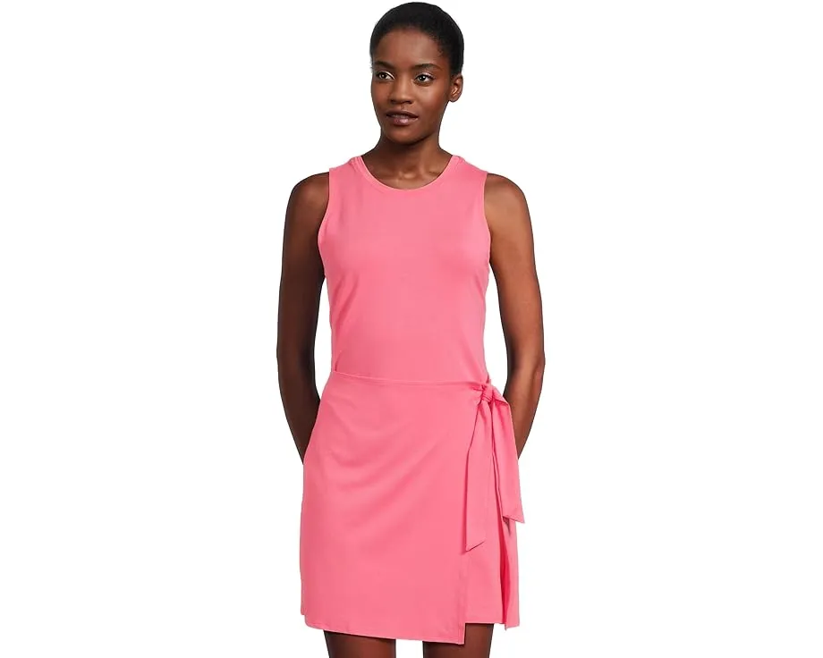 Мини-платье Beyond Yoga Meet Up с запахом и коротким рукавом