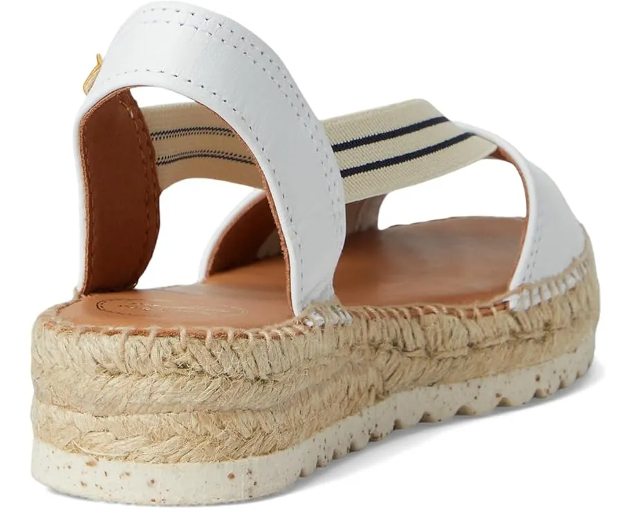 Toni Pons Сандалии Estel-Sw на платформе из джута с открытым мысом
