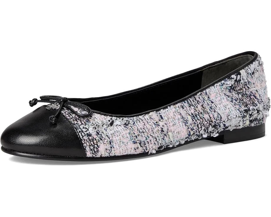 Балетки Tory Burch Cap Toe с бантом и контрастным мыском
