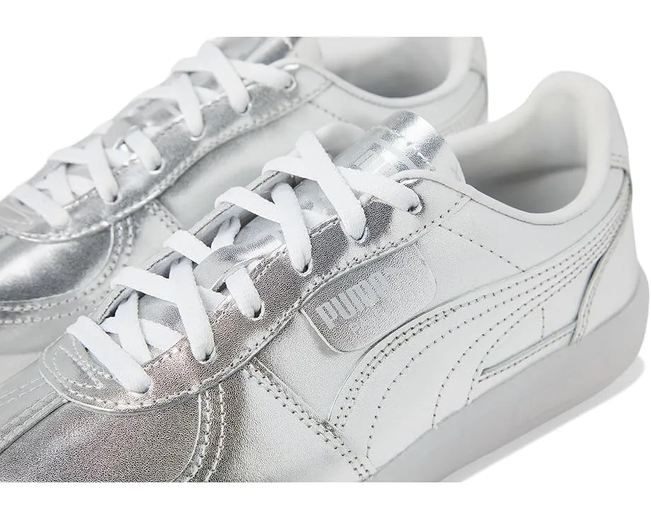 Детские кроссовки Puma Palermo Chrome с Т-образным мыском и контрастными вставками