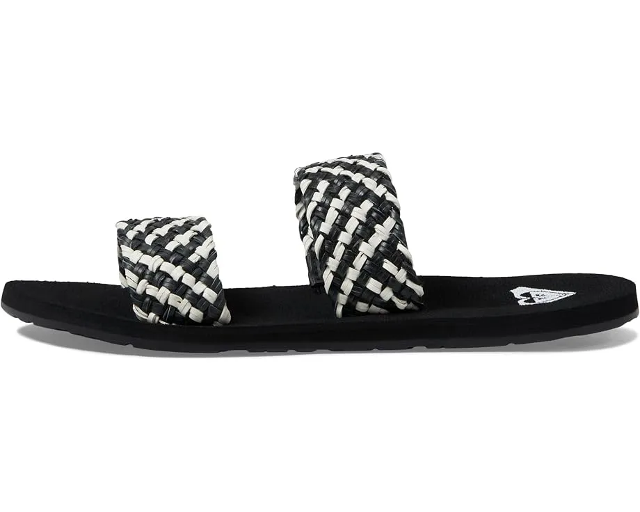 Шлепанцы Porto Slide Roxy с плетеным верхом