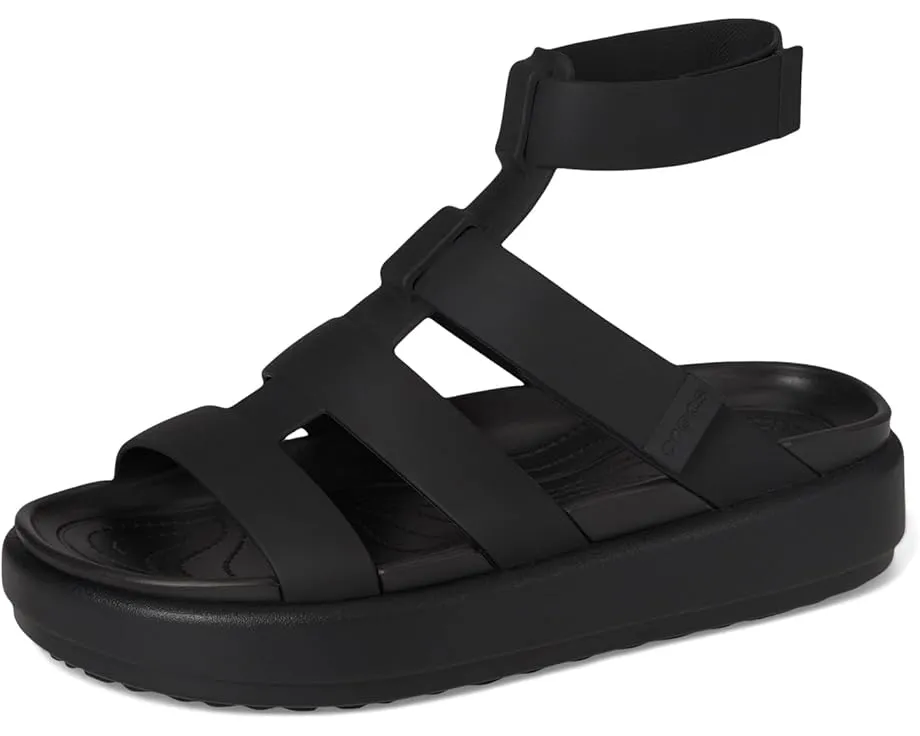 Crocs Сандалии Brooklyn Luxe Gladiator с застежкой на липучке