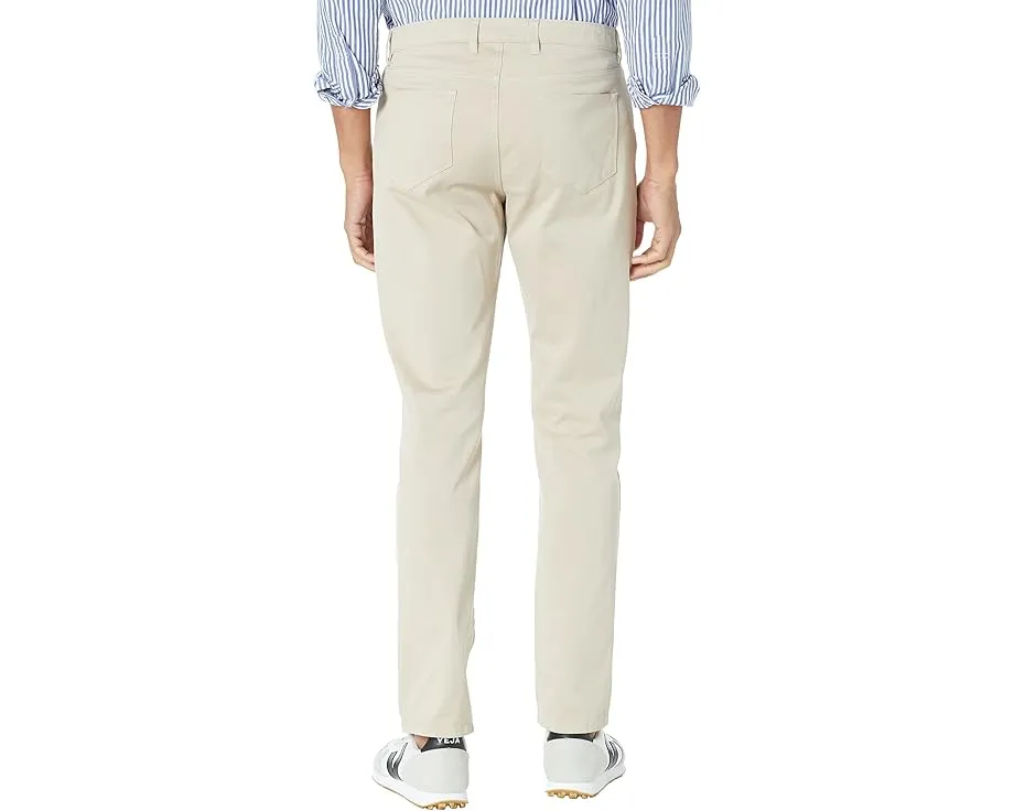 Johnston & Murphy брюки Five-Pocket Slim Fit из пима-хлопка