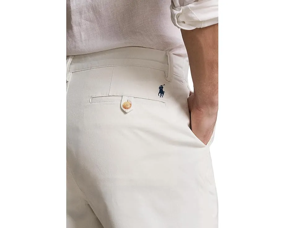 Классические шорты Polo Ralph Lauren из стрейч-твила с эластаном