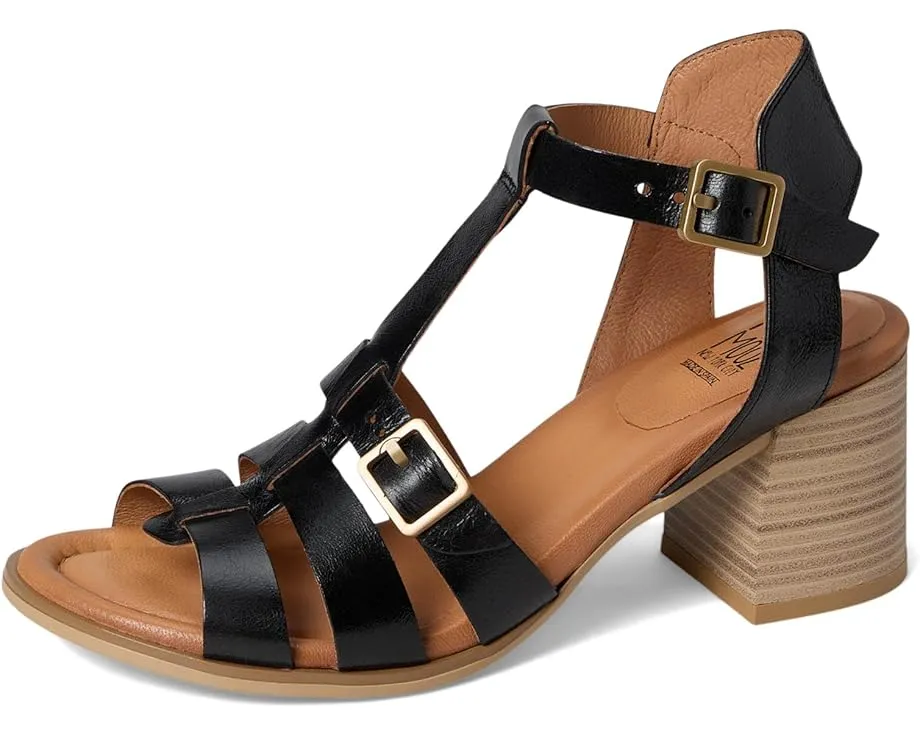 Сандалии Miz Mooz Rowen с квадратным каблуком и застежкой-пряжкой на щиколотке