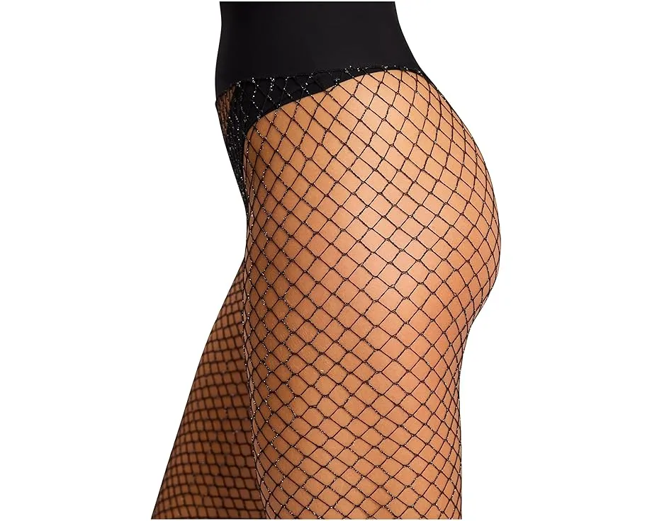 Сетчатые колготки Commando Glitter Fishnet с блестками