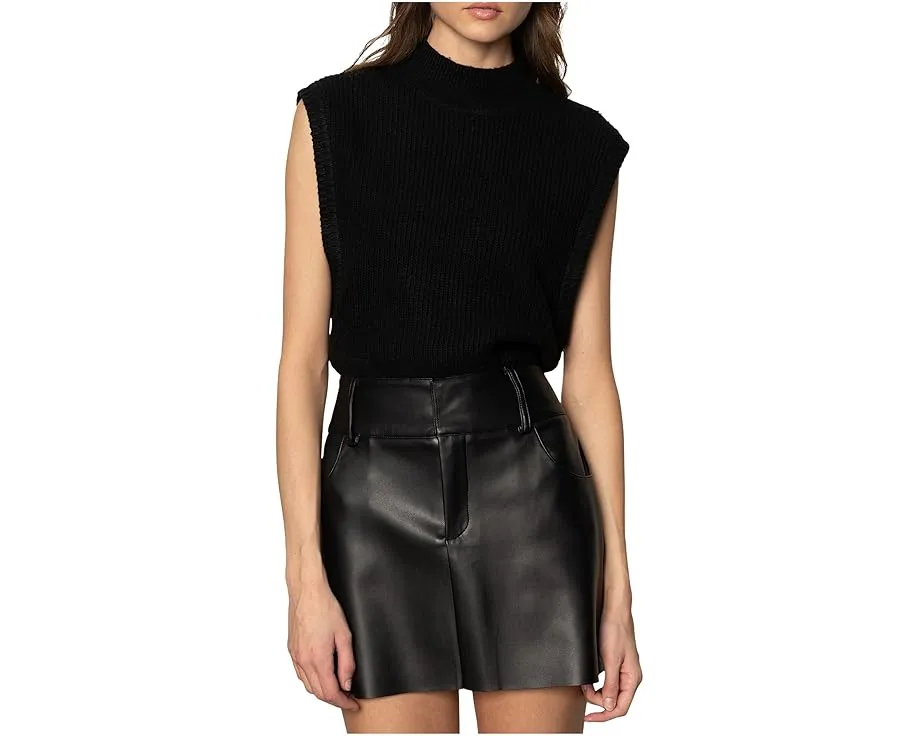 Свитер Sanctuary City Sweater Shell без рукавов с высоким воротником и разрезами по бокам