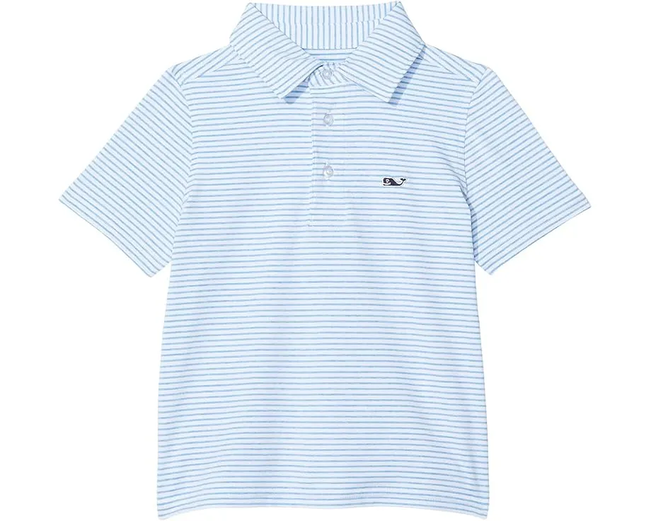 Vineyard Vines поло Bradley Stripe Sankaty для детей из полиэстера