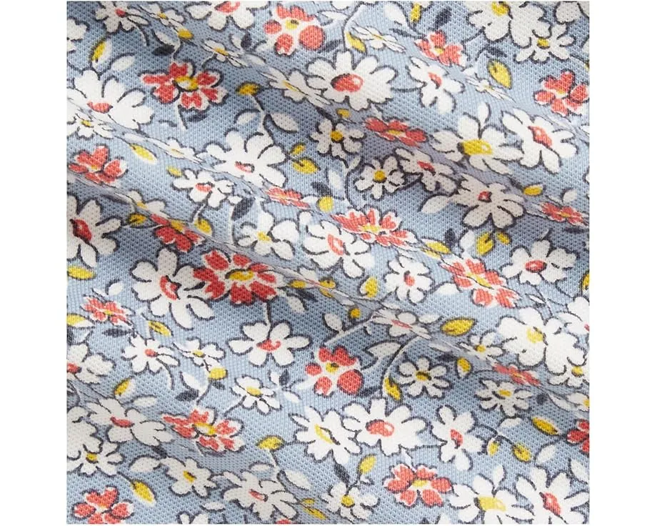 Polo Ralph Lauren Kids Платье-фальш-рапорт и шортики из сетки с цветочным принтом для младенцев