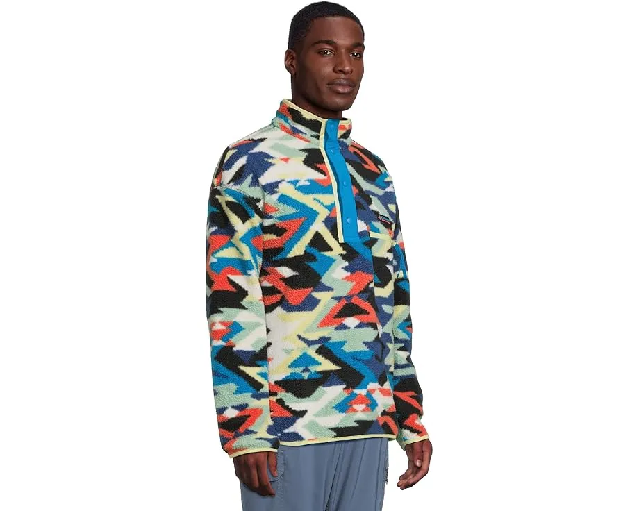 Толстовка Columbia Helvetia II Printed Half Snap Fleece с начесом и принтом