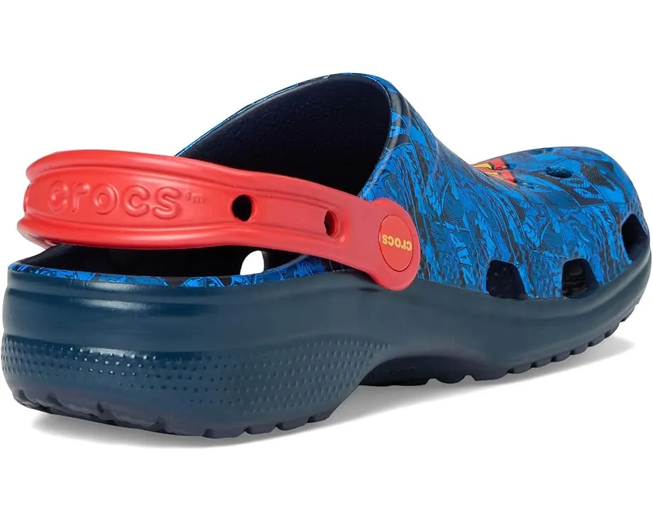 Классические кроксы Crocs Superman для детей