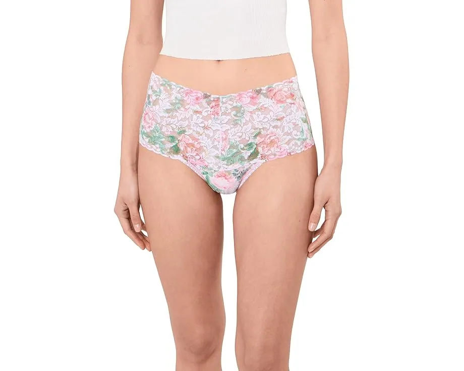 Тонг Printed Retro Lace Thong от Hanky Panky из кружева