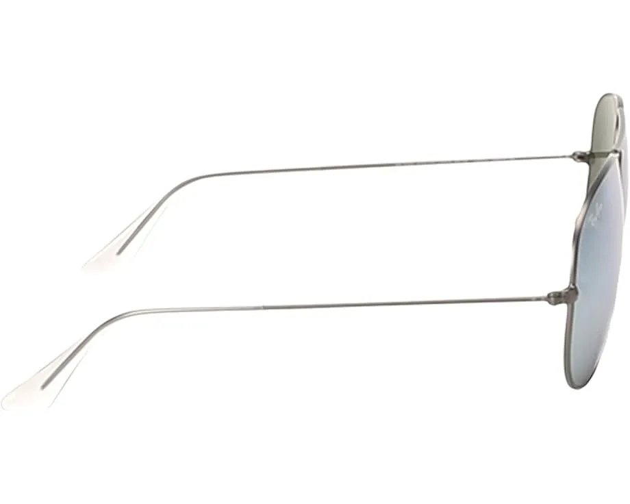 Авиаторы Ray-Ban RB3025 с зеркальными линзами