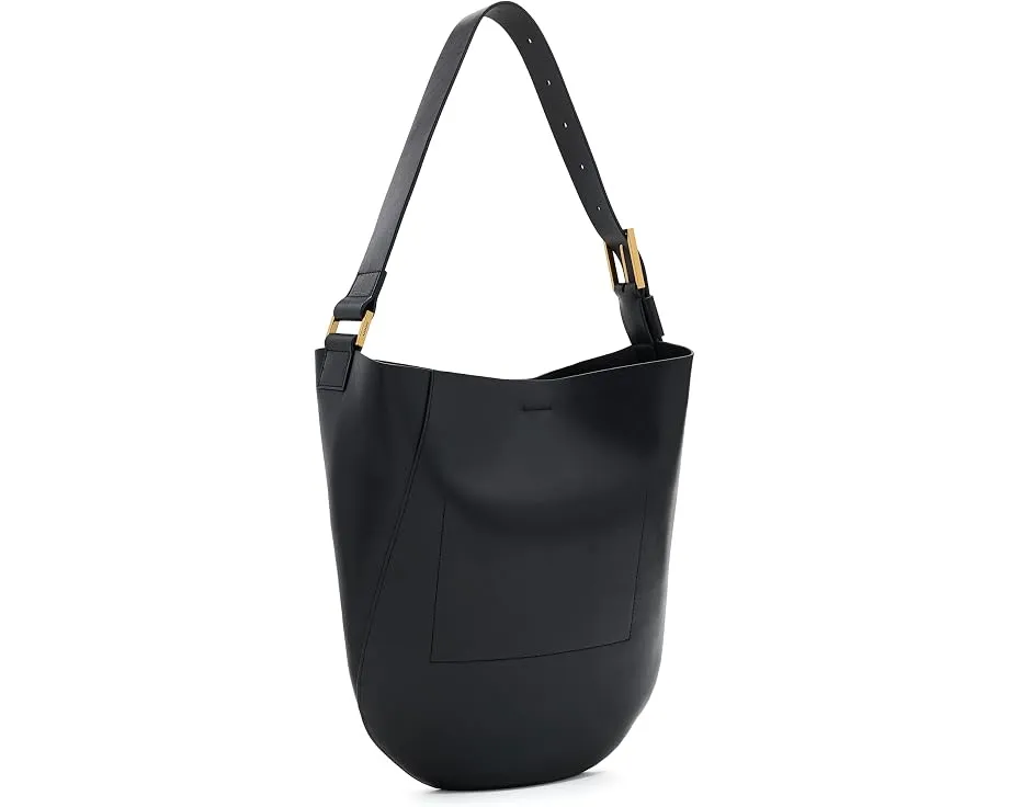 Сумка AllSaints Luna Hobo Shoulder Bag через плечо из мягкой кожи