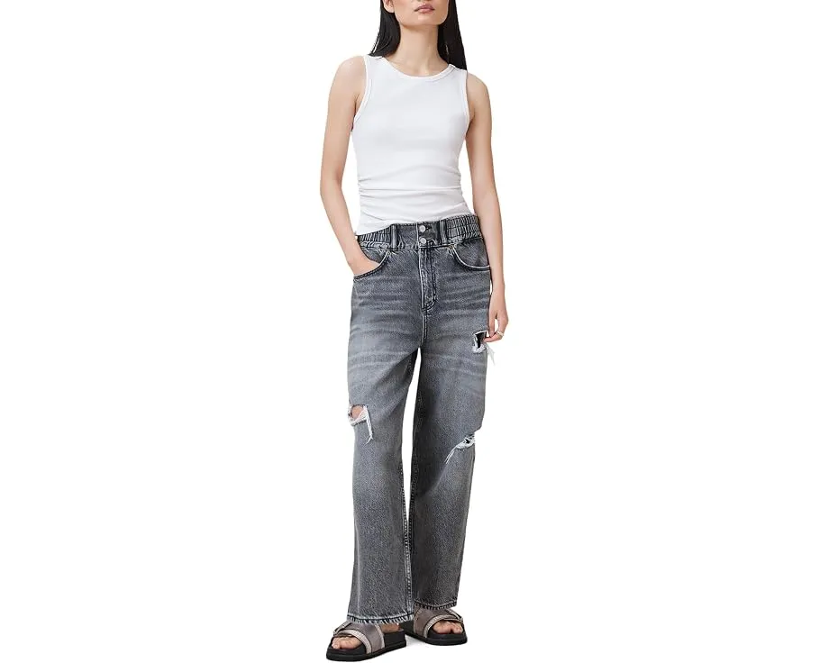 Топ Katarina от AllSaints с круглым вырезом