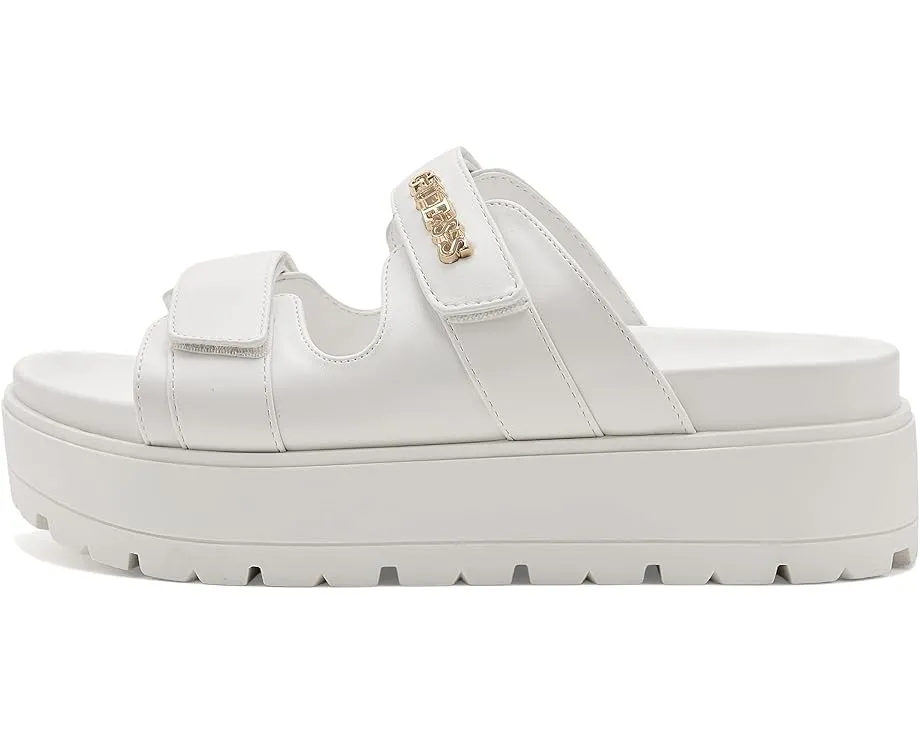 Сандалии GUESS Faxon на платформе с регулируемыми ремешками