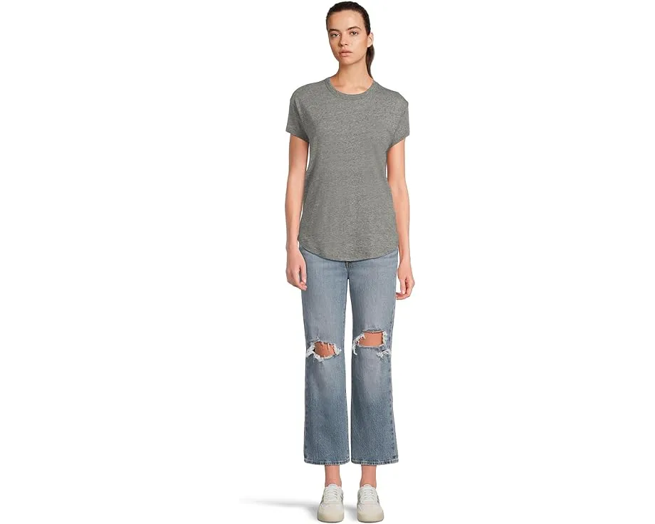 Джинсы Levi's Premium Ribcage Straight Ankle с высокой посадкой и прямыми штанинами