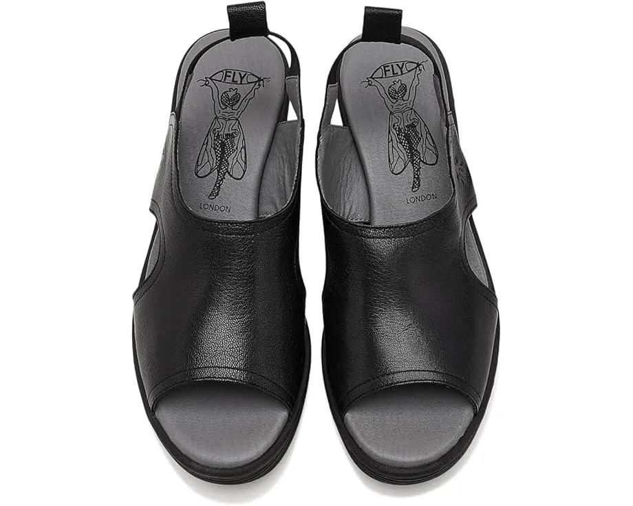 Сандалии FLY LONDON Liku426fly на танкетке с эластичным ремешком и стелькой с амортизацией