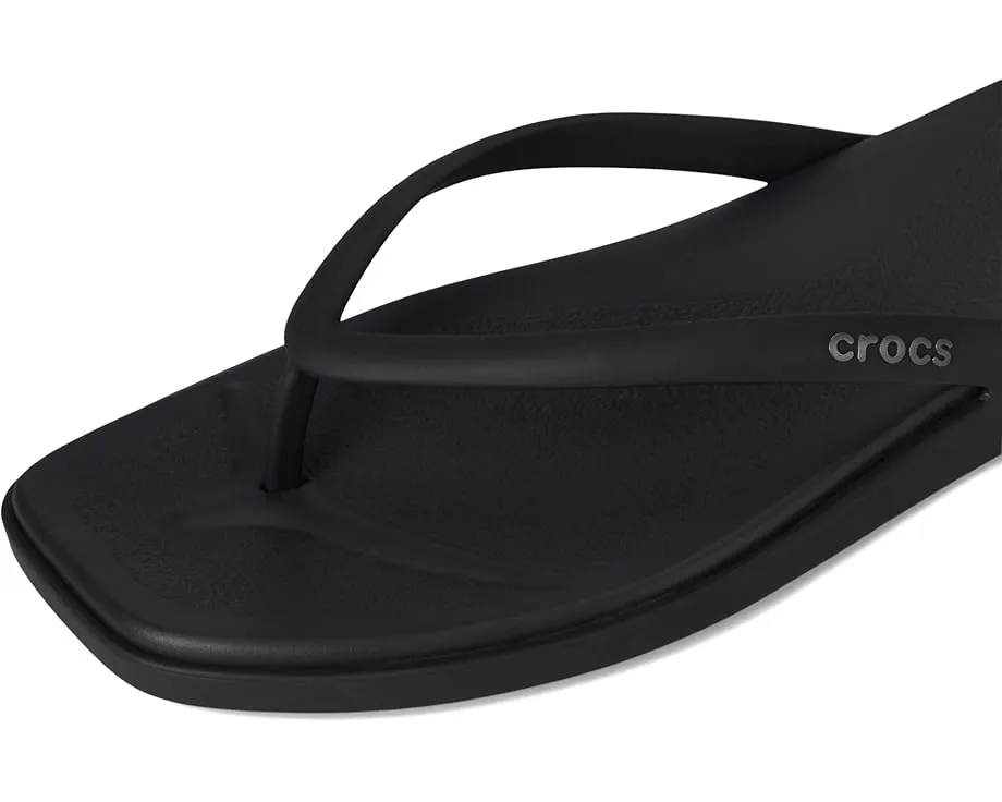 Сланцы Crocs Miami Flip с клиновидной подошвой и квадратным носком