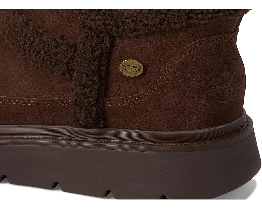 Ботильоны Hands Free Slip-Ins Keepsakes Lite с искусственным мехом BOBS from SKECHERS