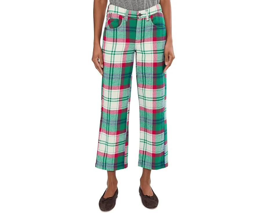 Брюки Free People Cheers Pant из хлопка с прямым кроем