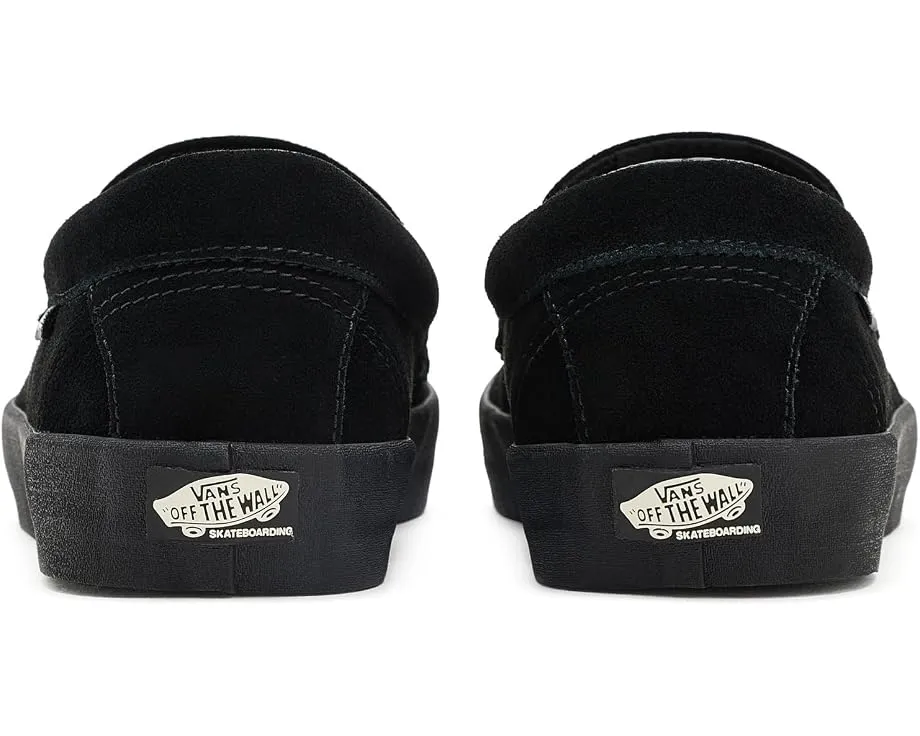 Vans Skate Loafers черные лоферы из замши